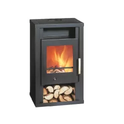   Wamsler Jupiter Kandalló 6 kW, fekete, 150mm felső füstcső kivezetésű