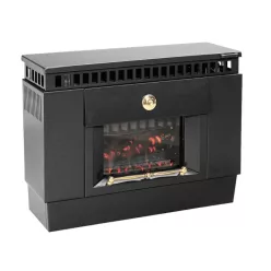   FÉG Zeusz F8.50F Erp Parapetes Gázkonvektor 6,4kW parapet szett nélkül fekete színű