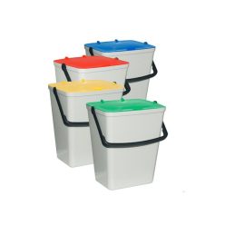   ArtPlast műanyag kuka szett, 4 darabos, falra szerelhető, 15 L (RS4)