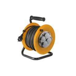   Kábeldob fém talppal, 30m gumikábellel, 3x1,5 mm2 (HJR 10-30)