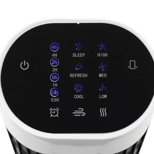 Somogyi TWFR100B oszlopventilátor távirányítóval, 79 cm, 45 W (TWFR100B)
