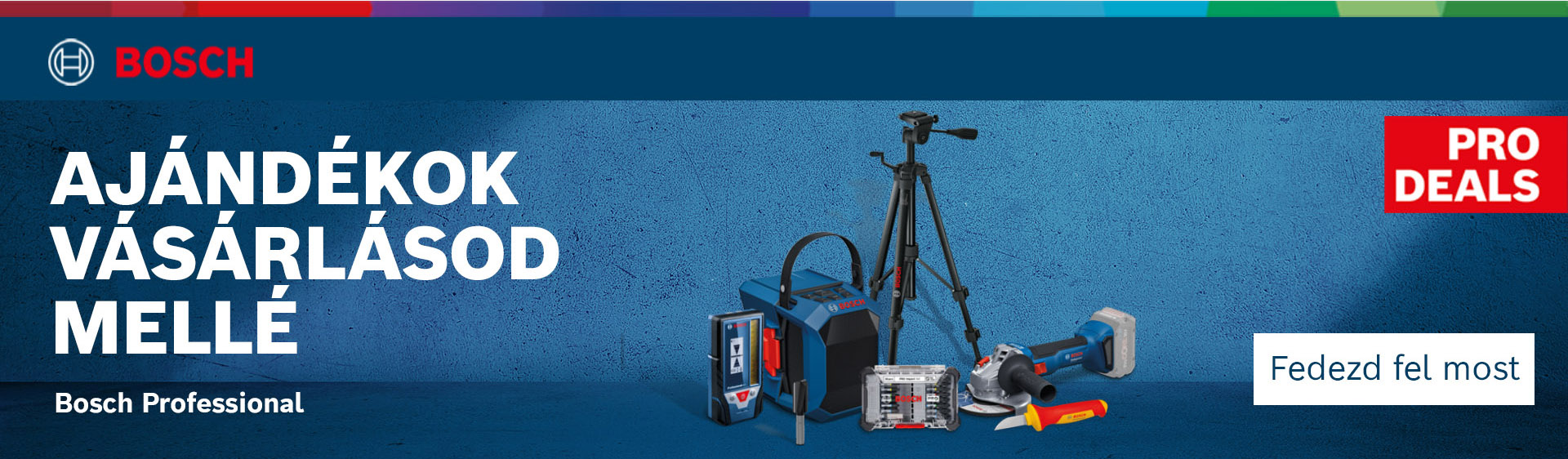 Bosch Pro Deals - Ajándékok vásárlásod mellé